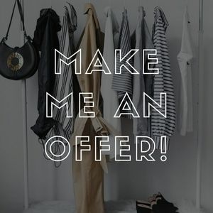 Accepting all reasonable offers!